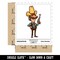 Water Bottle Sticker Set Cartoon Cowboy Western Sheriff Wild Western Cute Waterproof Vinyl Stickers Pack Decal, Skateboard, Laptop, Car, Window, Bumper - 5 Pack